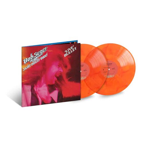 Bob Seger &amp; the Silver Bullet Band - 'Live Bullet' (Remasterizado, vinilo transparente, naranja, exclusivo indie) [Vinilo]