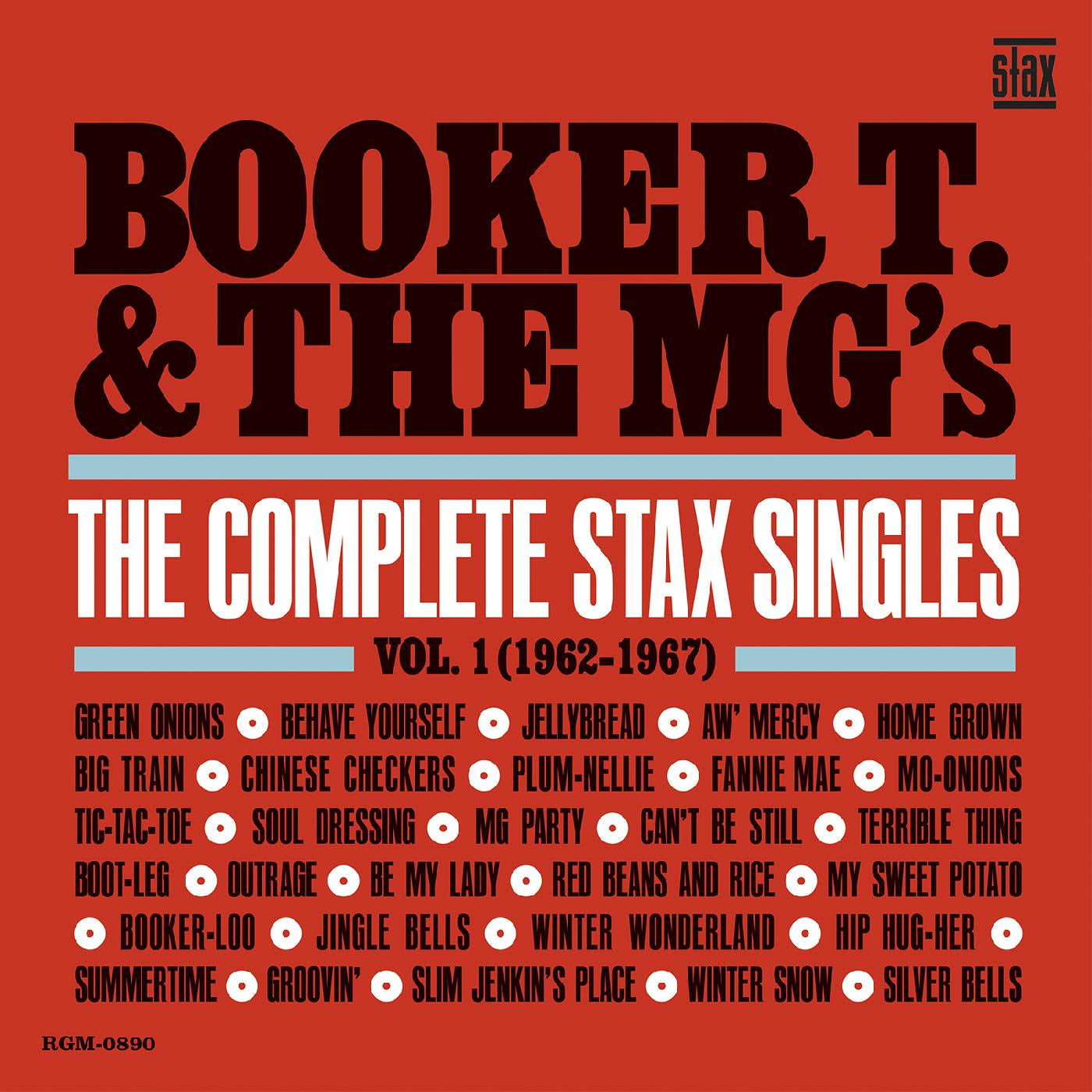 Booker T. & the MG's - The Complete Stax Singles Vol. 1 (1962-1967) (2-LP, Red Vinyl) [Vinyl] - Paladin Vinyl