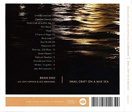 Brian Eno Small Craft On A Milk Sea (Digital Download Card) (2 LPs) Vinyl