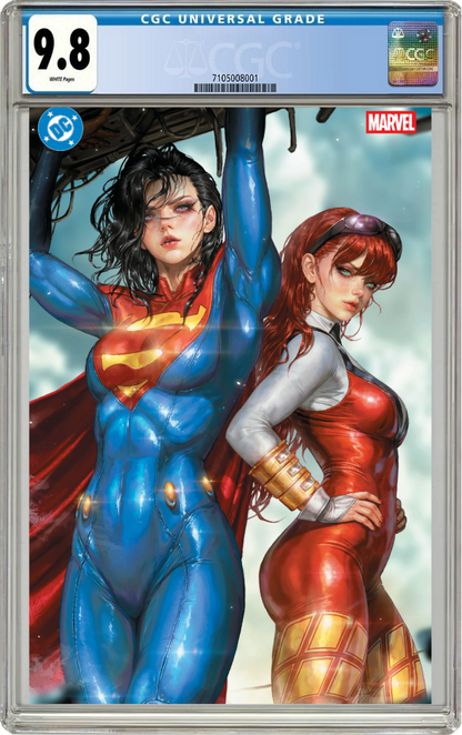 Dc Marvel Superman Spider-Man #1 (One Shot) Kyuyong Eom Virgin Variant (03/25/2026) Dc CGC 9.8
