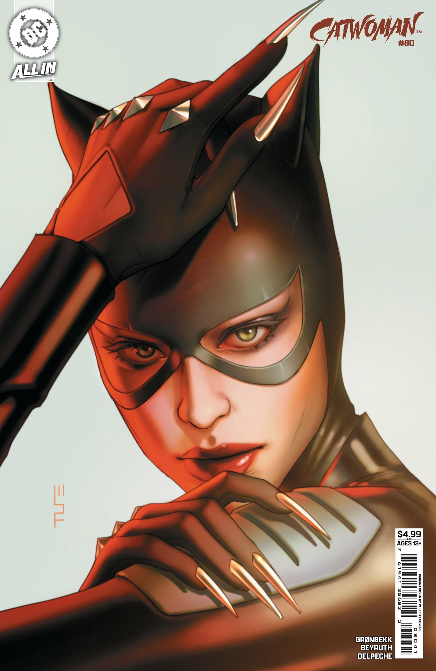 Catwoman #80 D W Scott Forbes Variant (10/15/2025) Dc