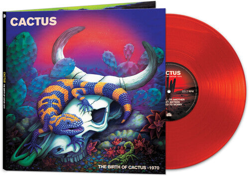 The Birth Of Cactus - 1970 (Colored Vinyl, Red) [Vinyl] - Paladin Vinyl