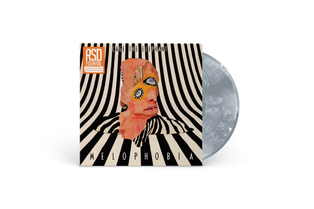 Cage The Elephant - Melophobia (Limited Edition, Clear with White And Blue Swirls Colored Vinyl) [Vinyl]