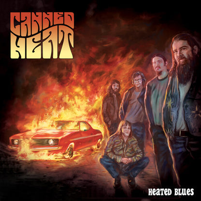 Canned Heat - Heated Blues (salpicaduras rojas y amarillas) (vinilo de color, rojo, amarillo, funda de LP desplegable, remasterizado) [Vinilo]