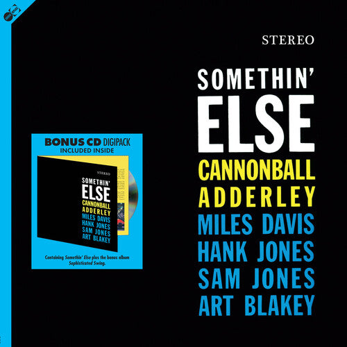 Cannonball Adderley - Somethin' Else [Limited 180g, W/ Bonus Tracks, w/ CD] [Import] [Vinyl]