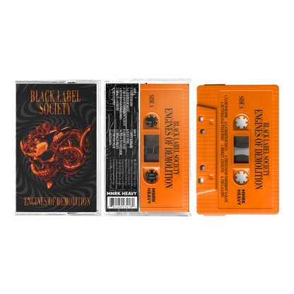 Black Label Society – Engines of Demolition Orange Cassette