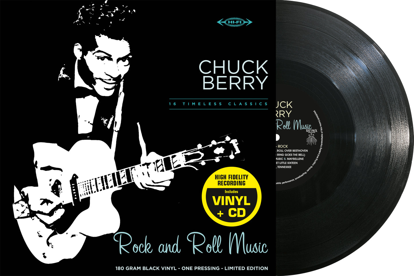 33 Tours - Rock And Roll Music (Black Vinyl + CD) [Vinyl]