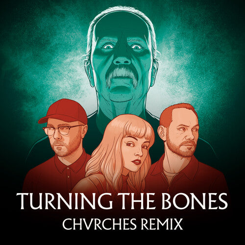 Turning The Bones (Chvrches Remix) (Blue Pink Clear Marble) (7" Single) [Vinyl] - Paladin Vinyl