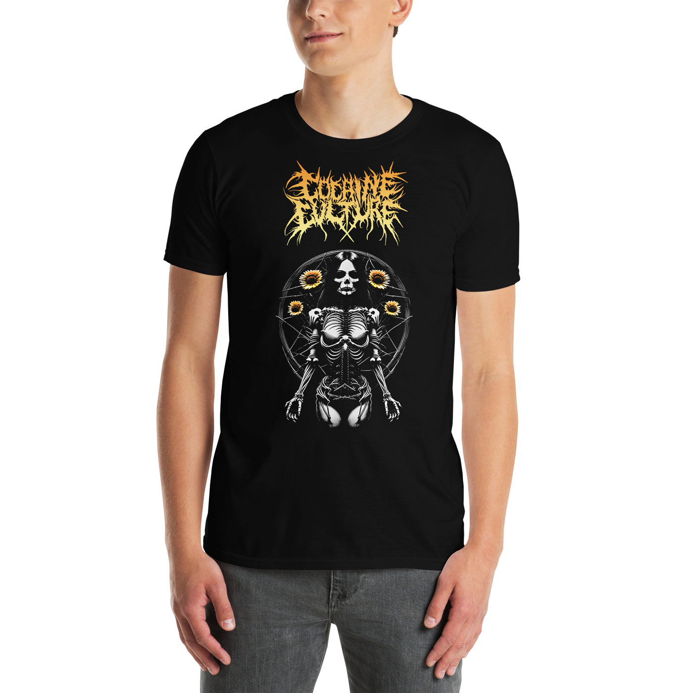 COCAINE CULTURE - Dead Flower Lady T-Shirt