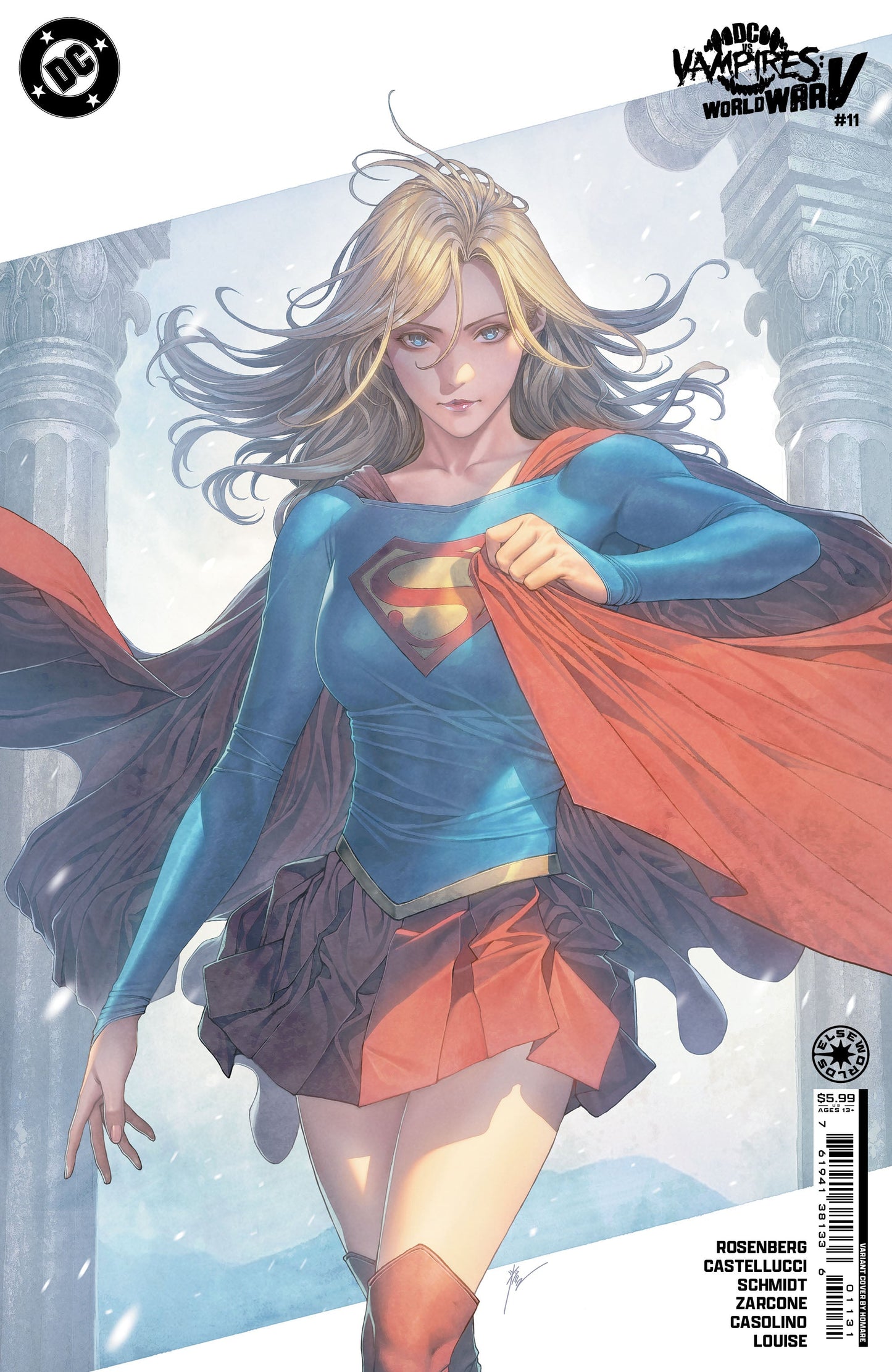 Dc Vs Vampires World War V #11 (Of 12) C Homare Variant (07/23/2025) Dc