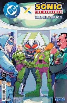 Dc X Sonic The Hedgehog The Metal Legion #2 (Of 5) A Pablo M Collar (06/03/2026) Dc