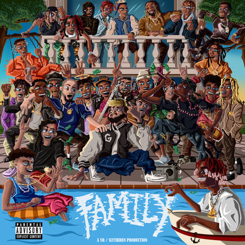 Family (White & Blue Splatter Vinyl) [Vinyl] - Paladin Vinyl