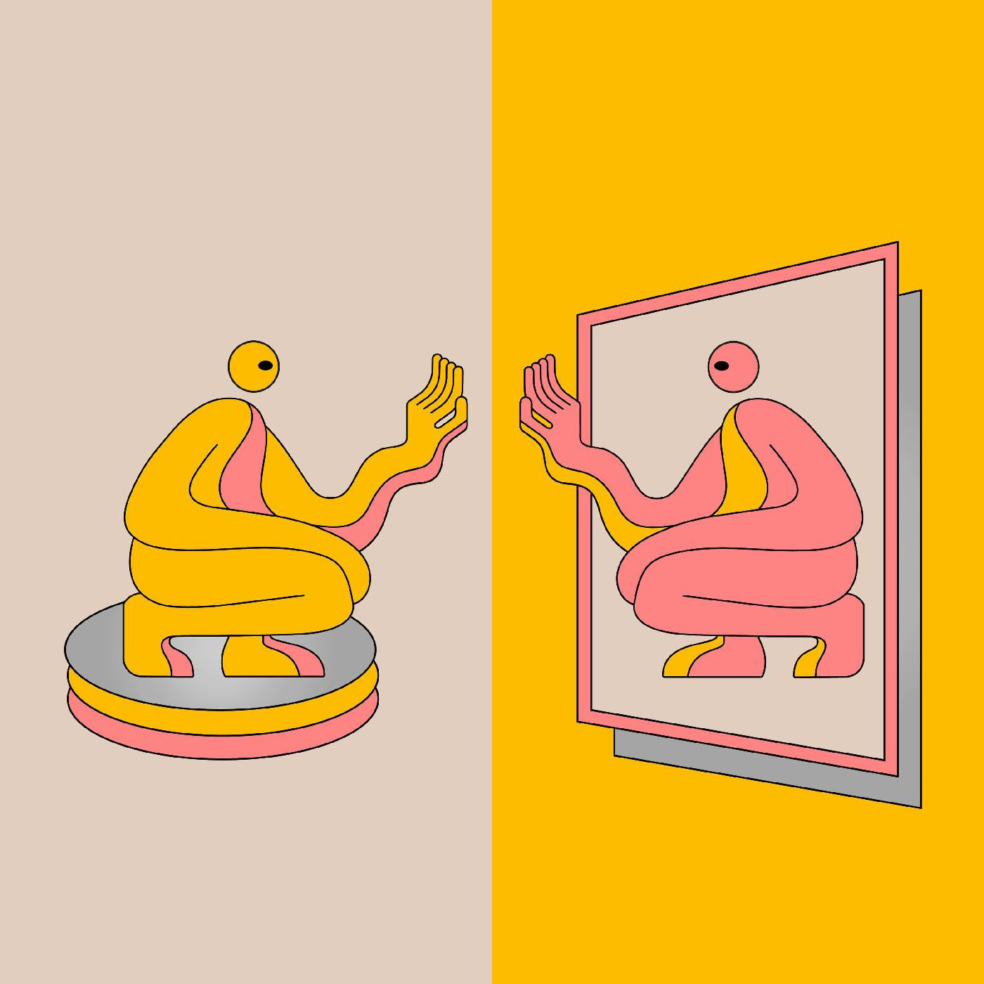 Mirrors (Colored Vinyl, Pink, Yellow, Indie Exclusive) [Vinyl]