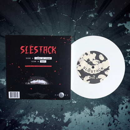 Sléstack - 2 Sides of the Story White Vinyl 7"