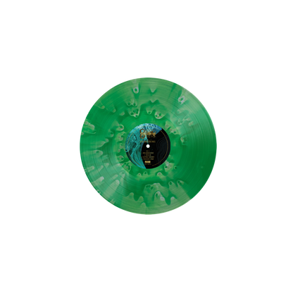 Dawn of Ouroboros - Bioluminescence on Emerald Ghostly + Glow In The Dark Splatter Vinyl