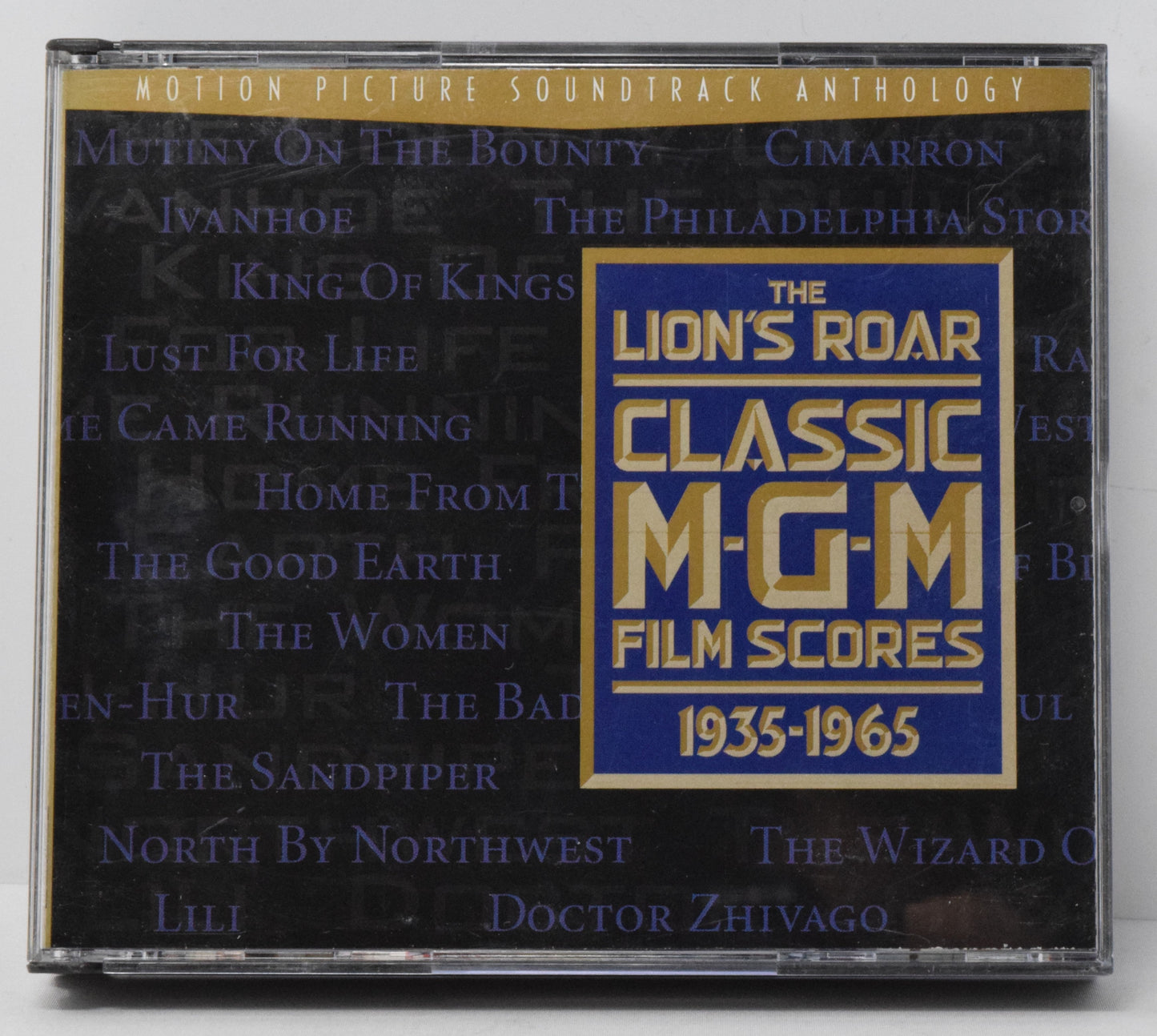 The Lions Roar Classic MGM Film Scores Soundtrack CD 1935 to 1965