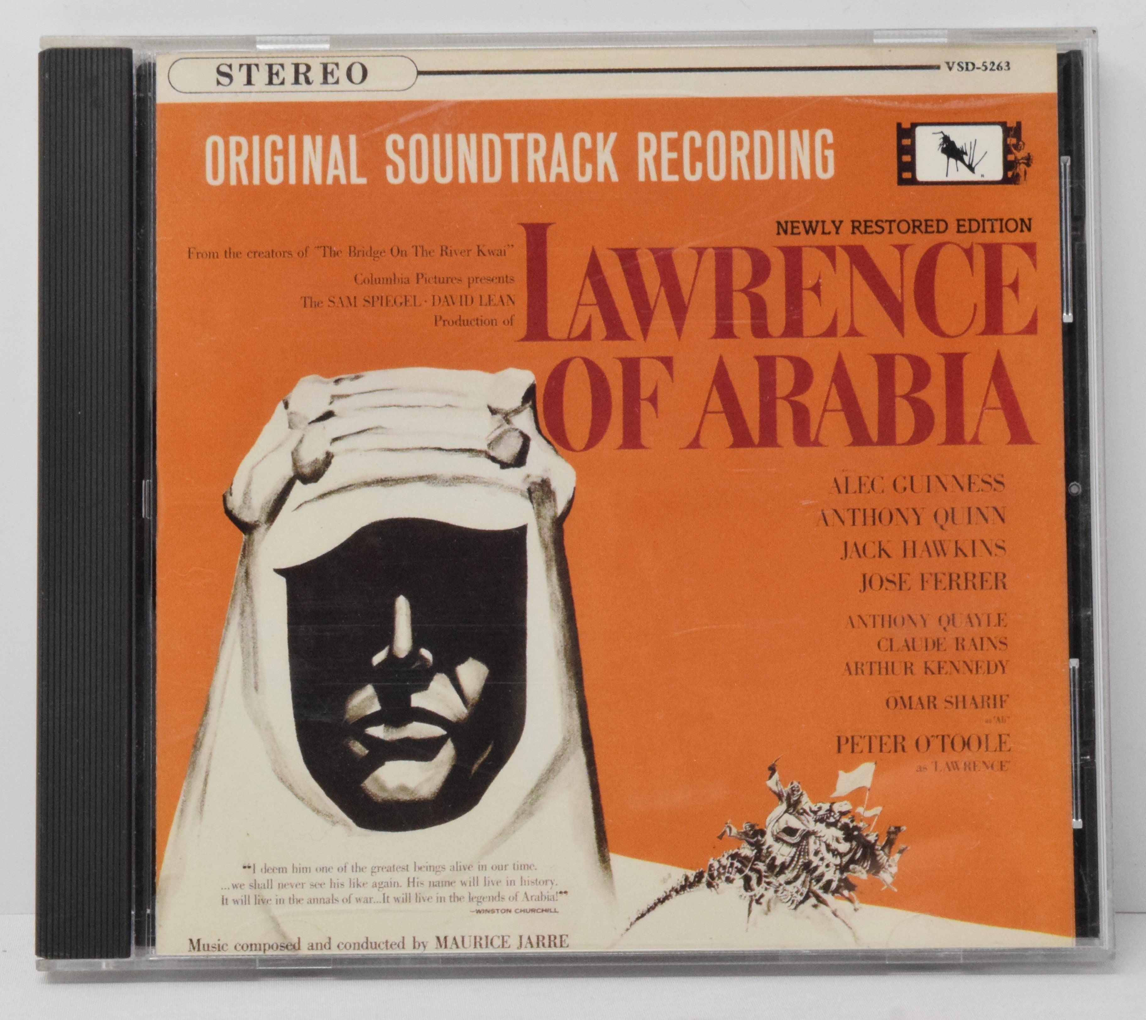 Lawrence Of Arabia Soundtrack CD Maurice Jarre Varese
