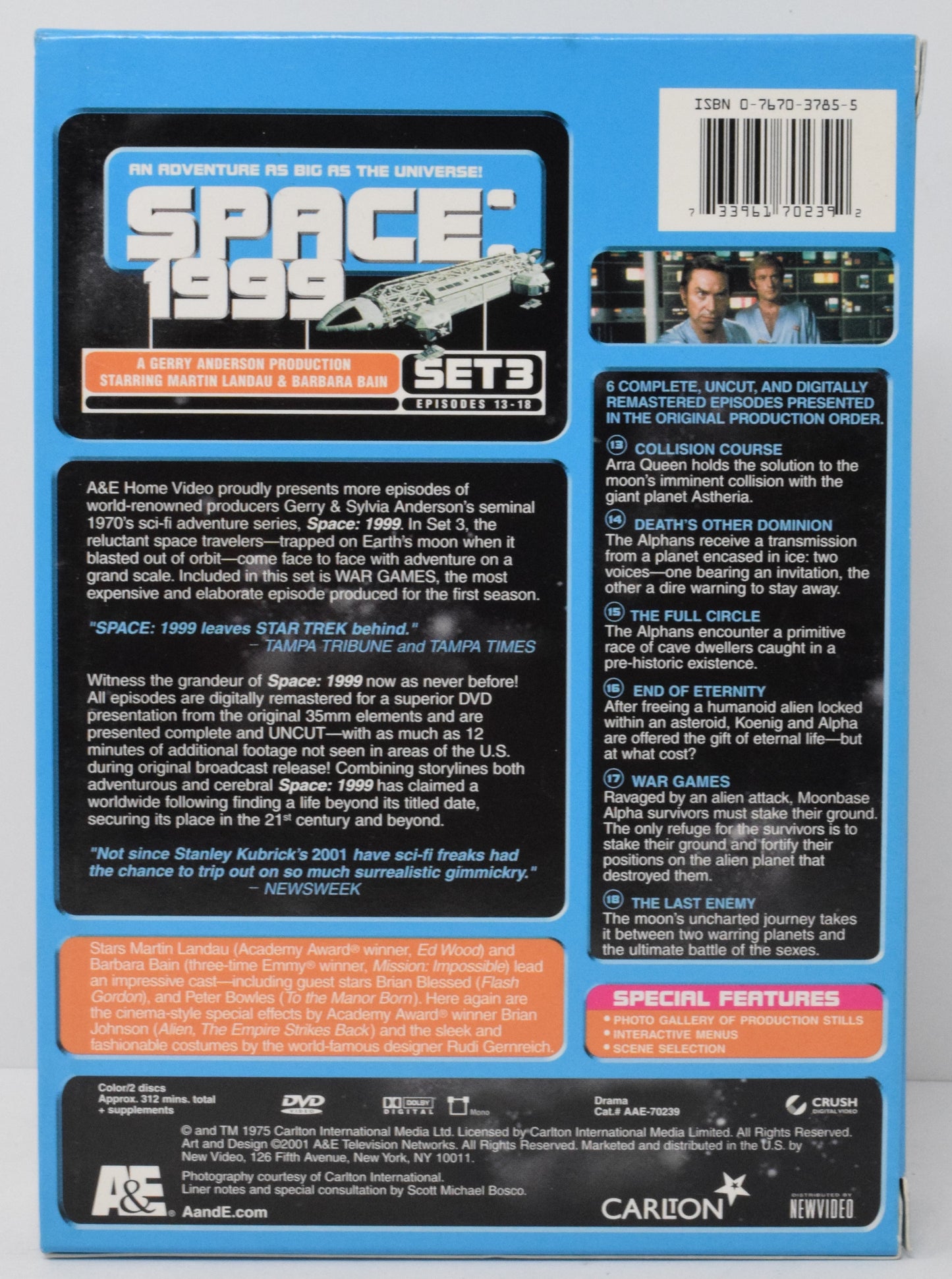 Space: 1999 Set3 DVD
