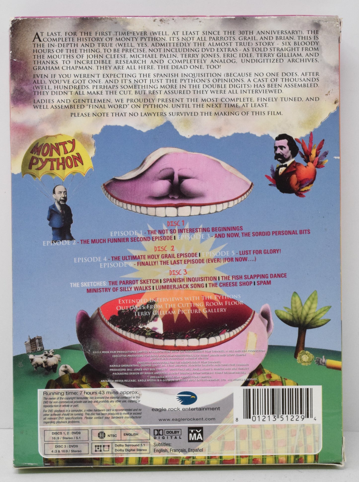 Monty Python DVD The Truth The Lawyer's Cut