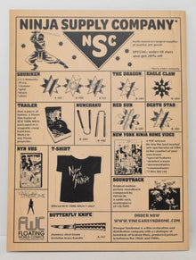 New York Ninja Super Special Floating World 2022 NM NYCC Blood Red Foil Variant