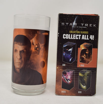Star Trek Movie 2008 Collectible Glasses Kirk Spock Nero Uhura Burger King Promo
