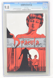 Complete Dracula 2 Dynamite 2009 CGC 9.8 John Cassady Bram Stoker