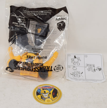 Transformers RID Bumblebee Figure Happy Meal Toyu MOC New
