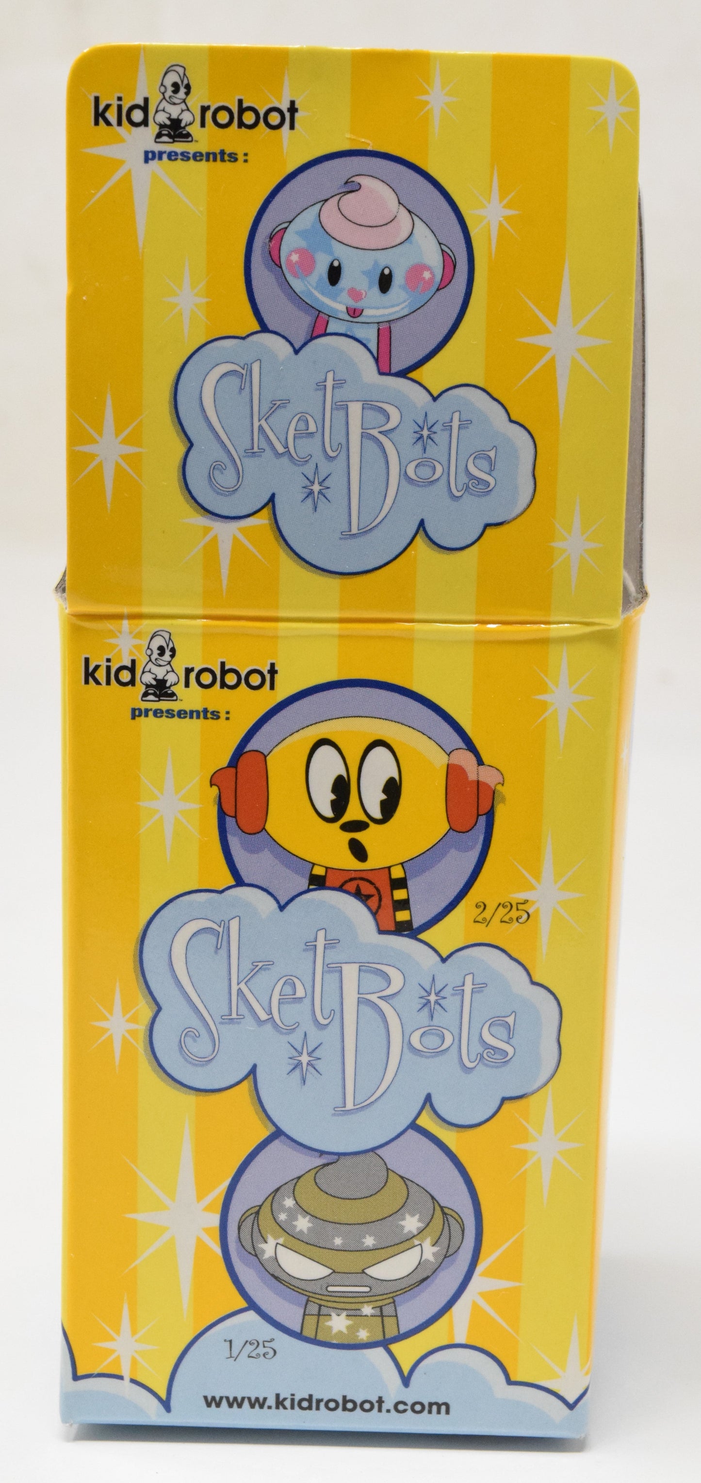 Kidrobot Sketbots Silver Devil Mystery Chase Vinyl Figure