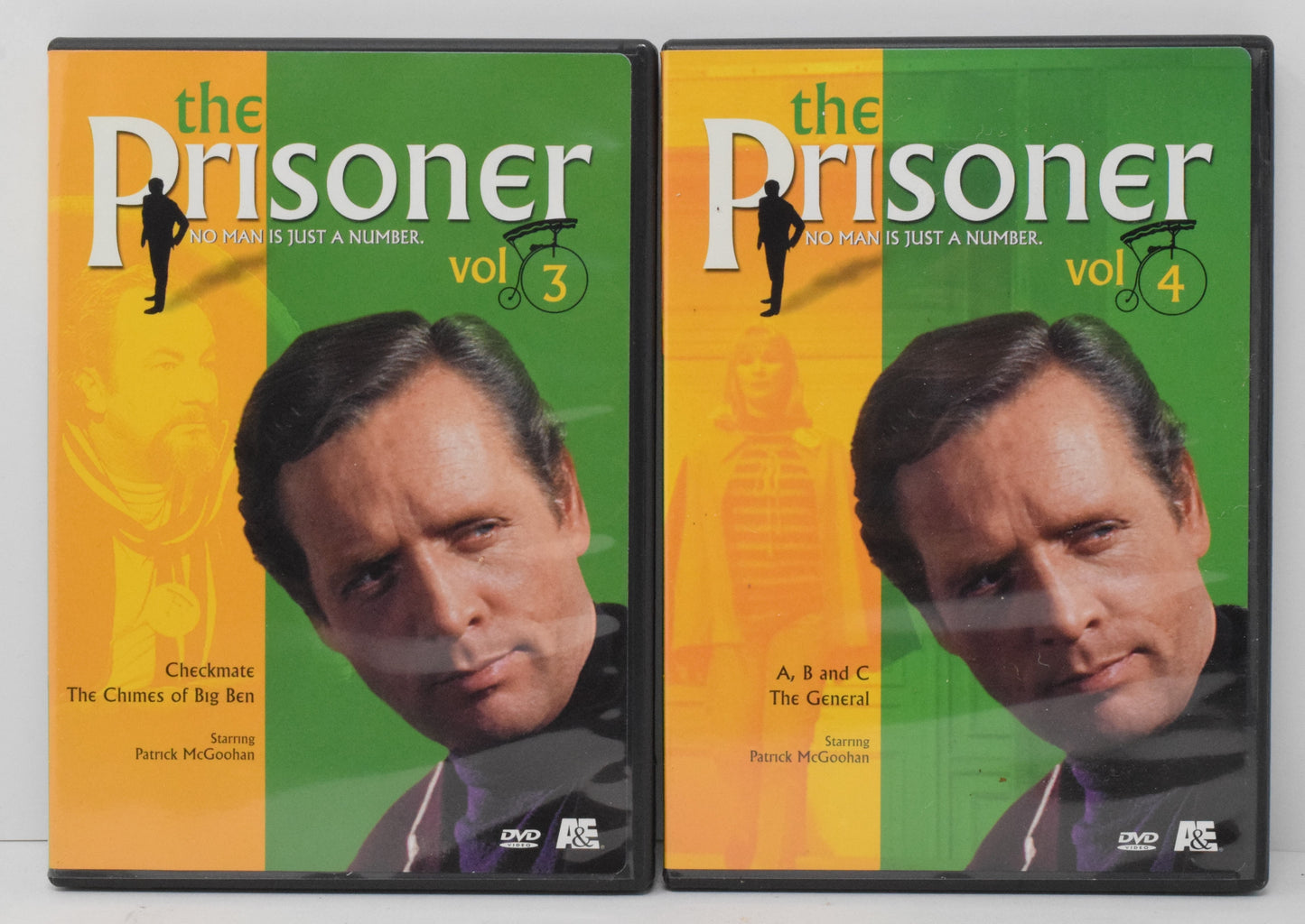 The Prisoner No Man is Just a Number Set 2 DVD