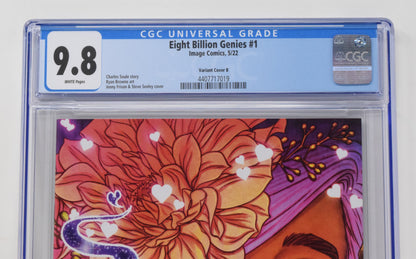Eight Billion Genies 1 B Image 2022 CGC 9.8 Jenny Frison Variant