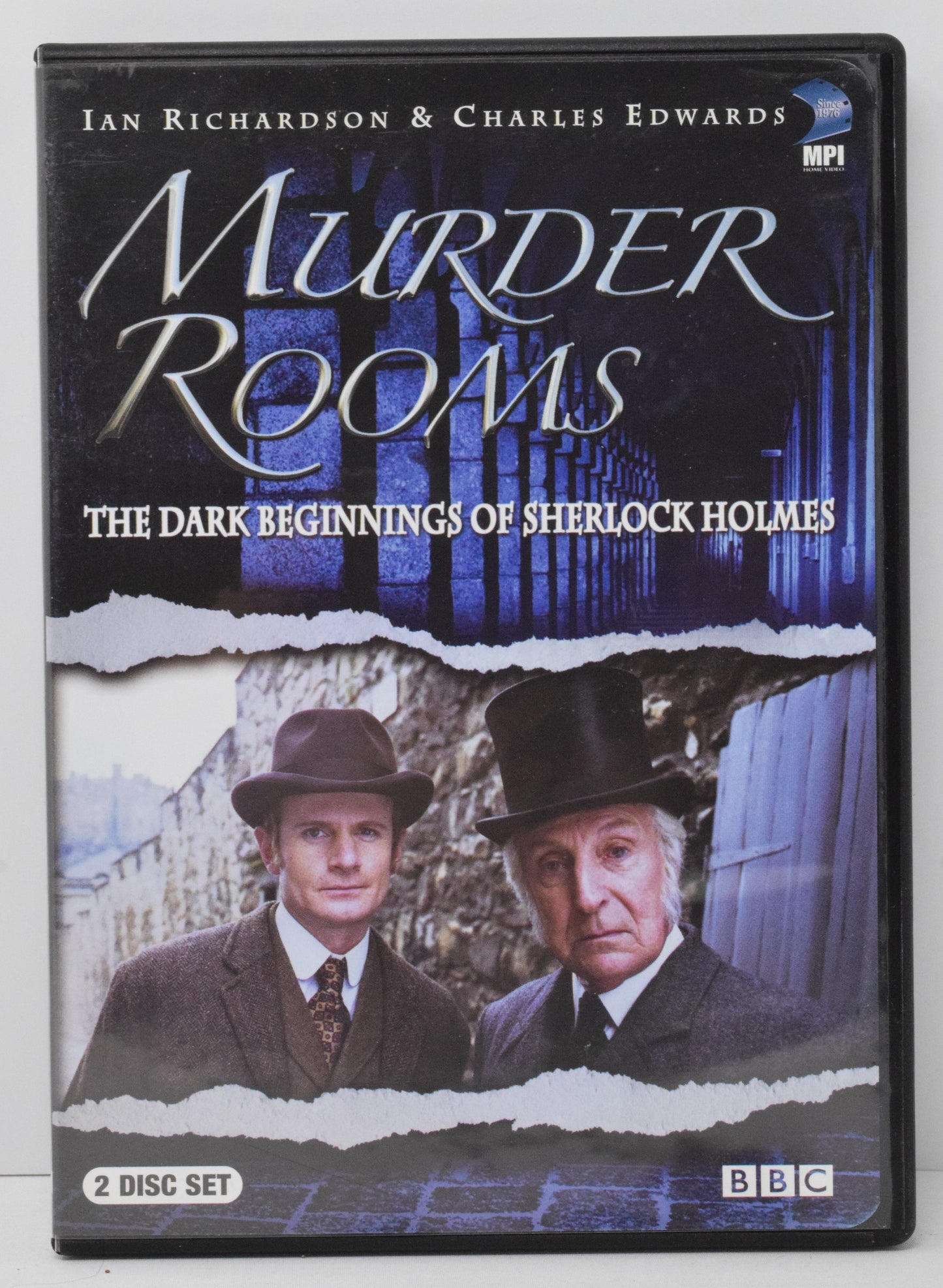 Murder Rooms DVD The Dark Beginnings of Sherlock Holmes 2 Disc Set