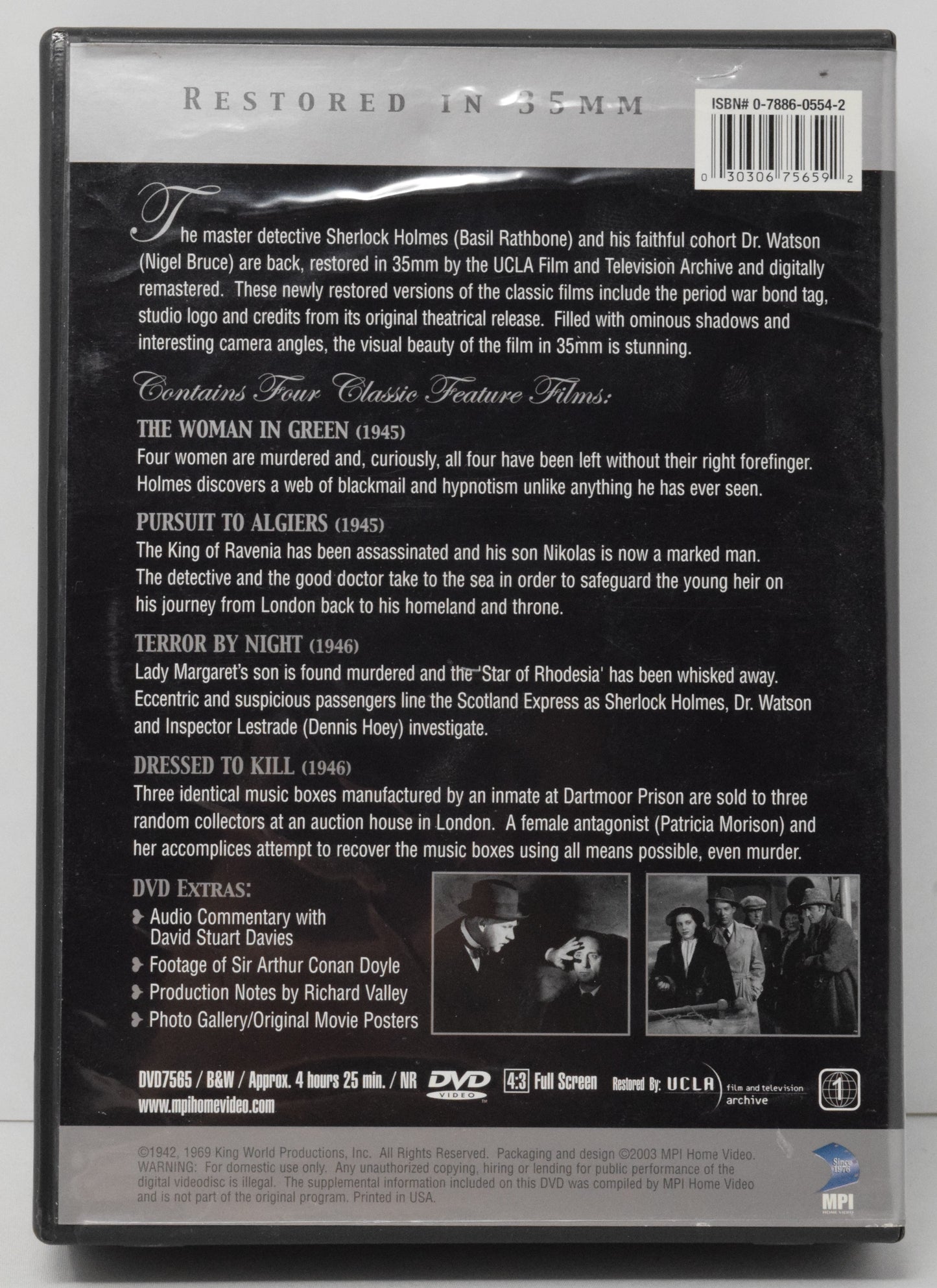 The Sherlock Holmes Collection Volume Three DVD