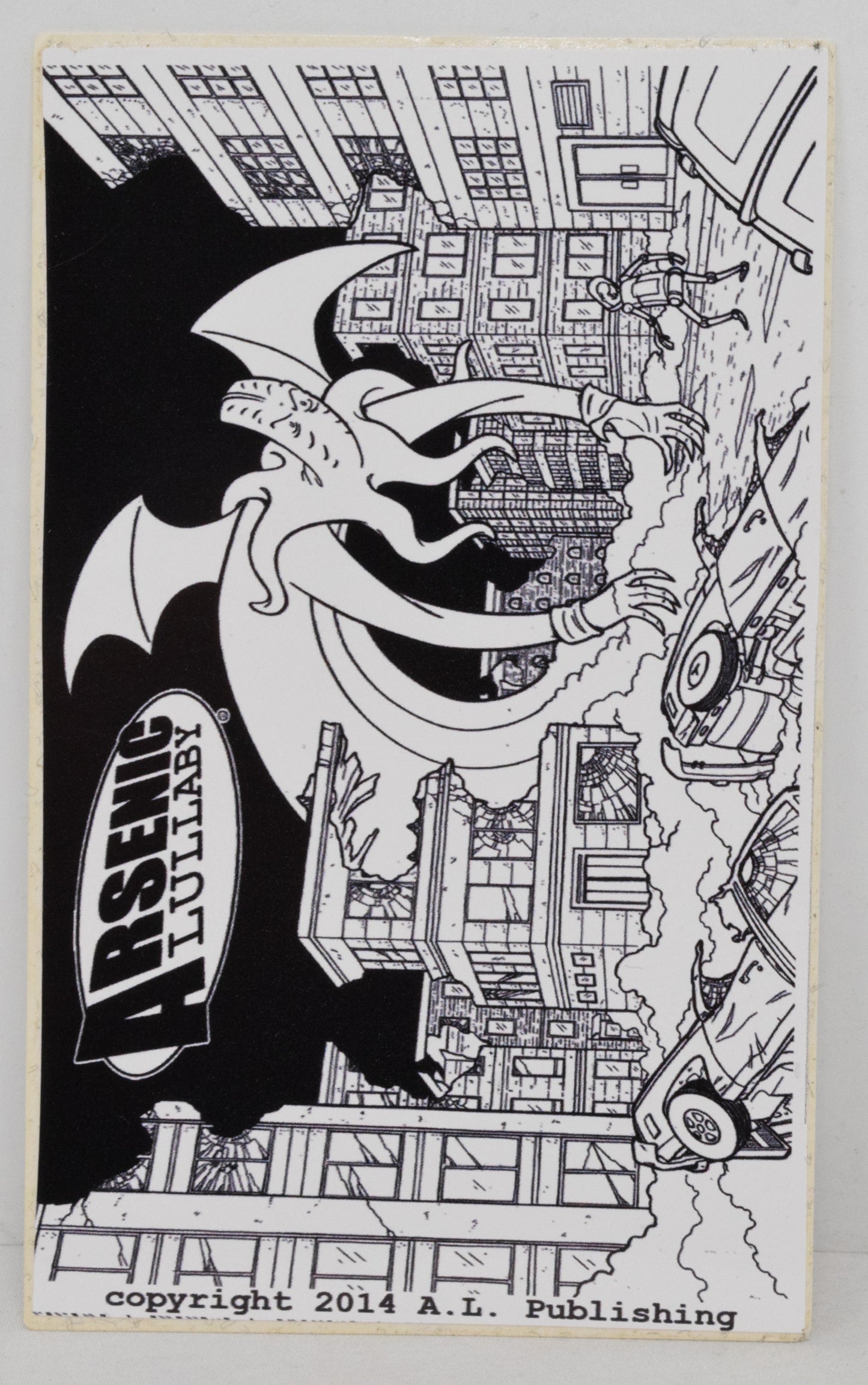 Arsenic Lullaby Devils Only Friend HC Signed Remark Pin Sticker Set