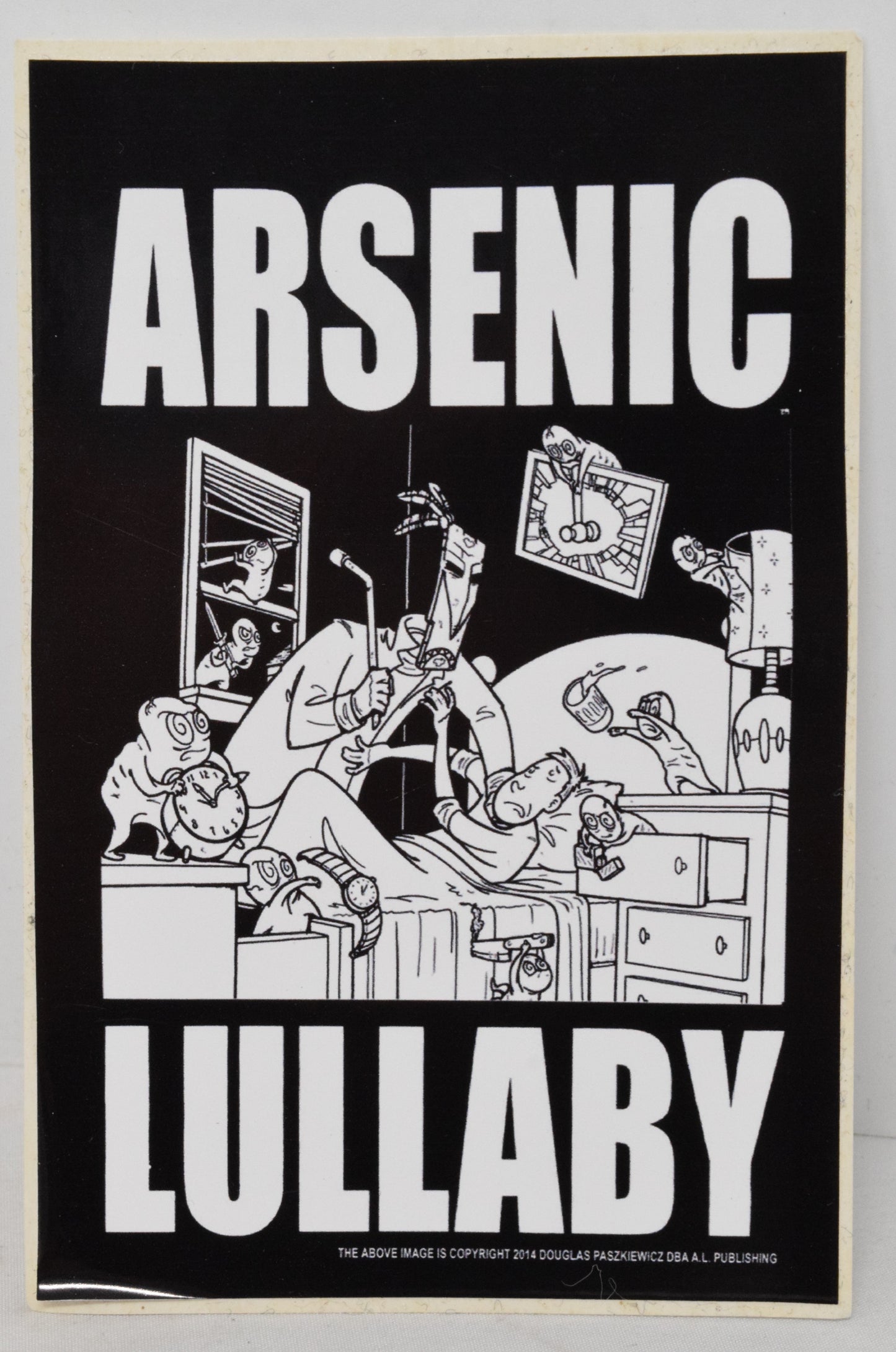Arsenic Lullaby Devils Only Friend HC Signed Remark Pin Sticker Set