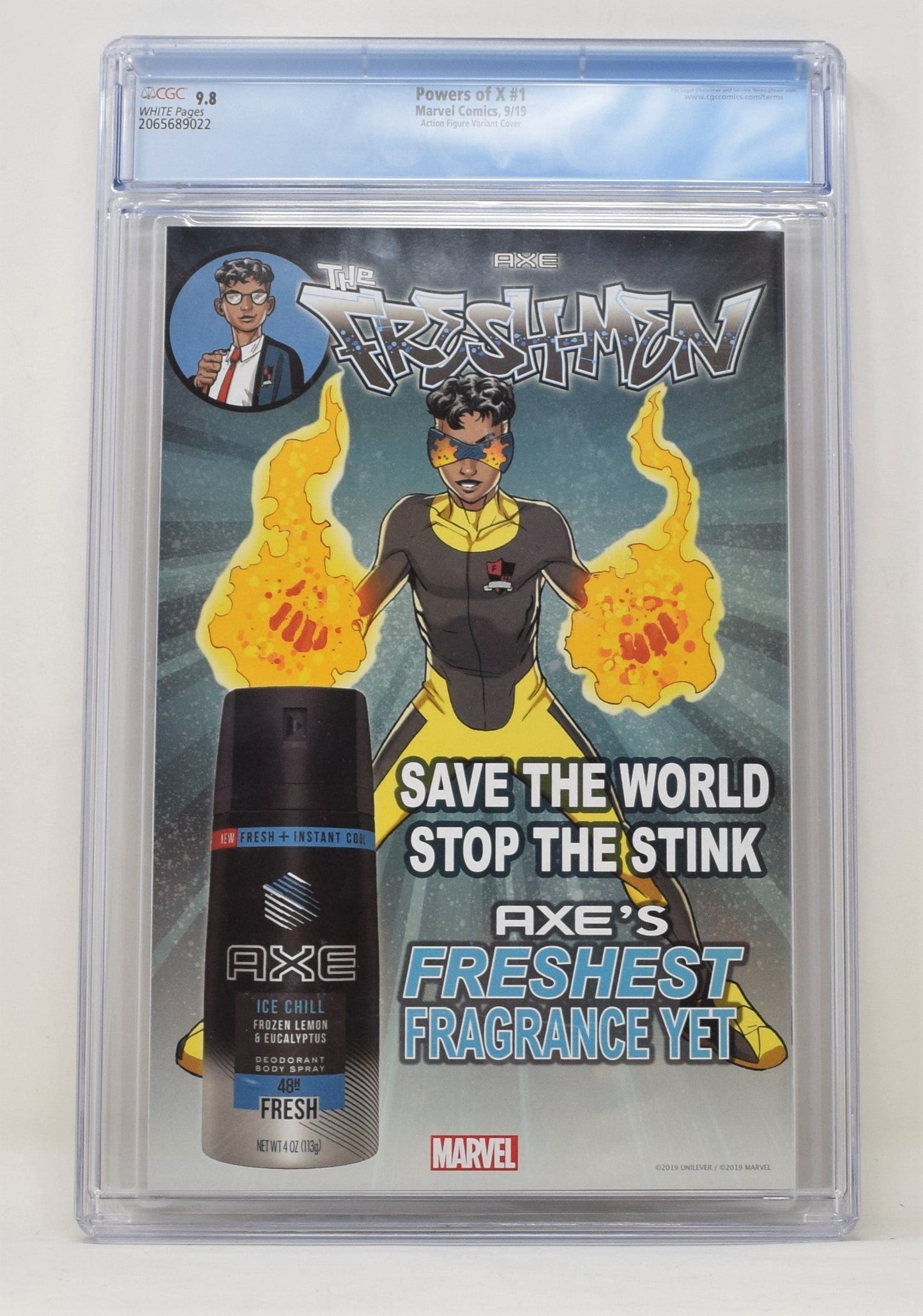 Powers Of X 1 Marvel 2019 CGC 9.8 John Tyler Christopher Action Figure Variant