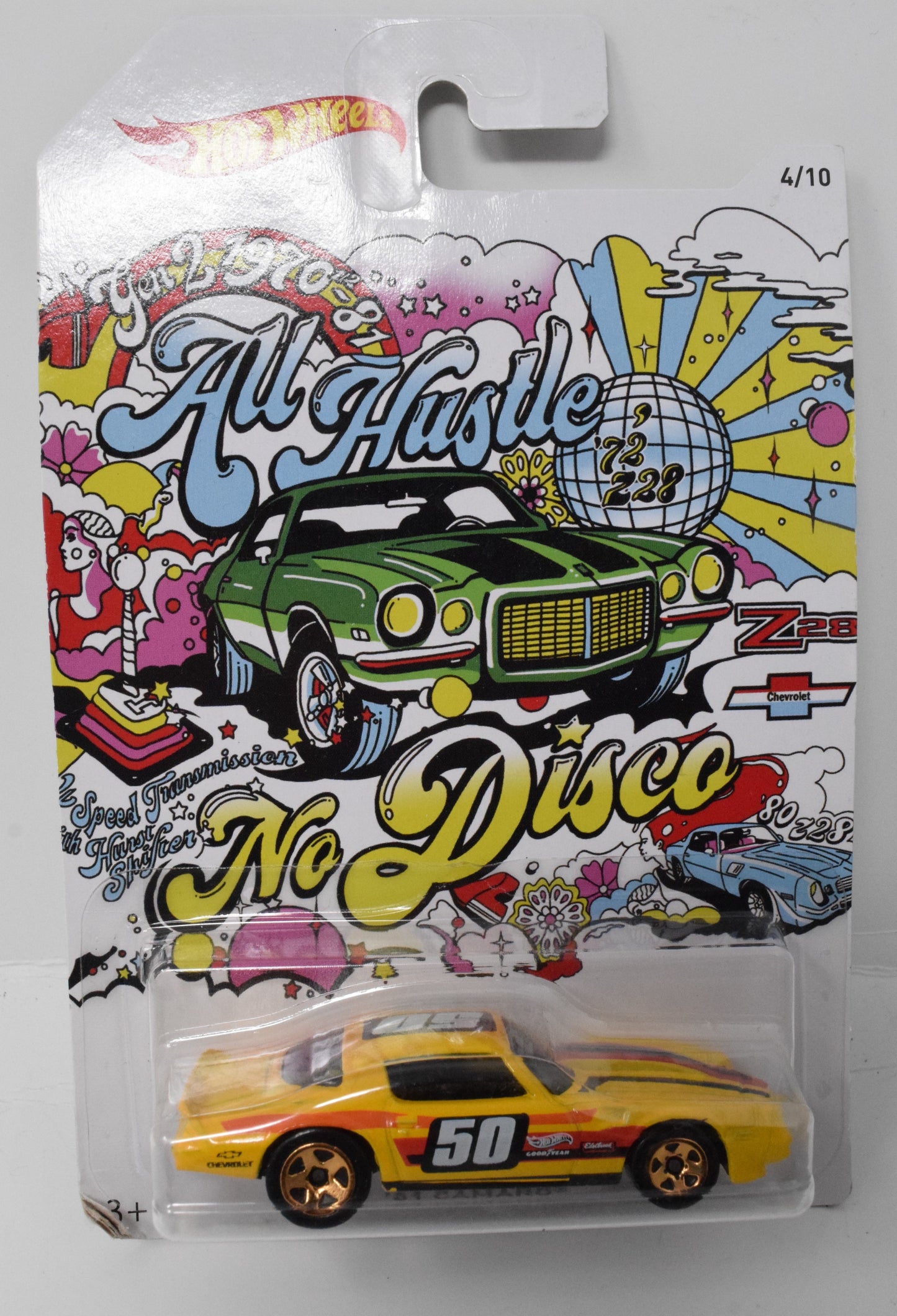 Hot Wheels 81 Camaro All Hustle 4/10 DieCast Car New