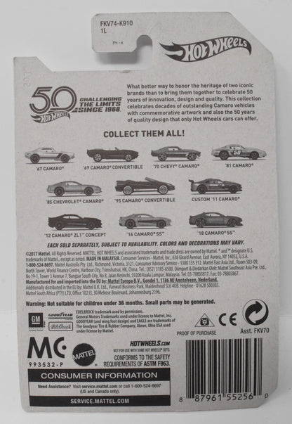 Hot Wheels 81 Camaro All Hustle 4/10 DieCast Car New