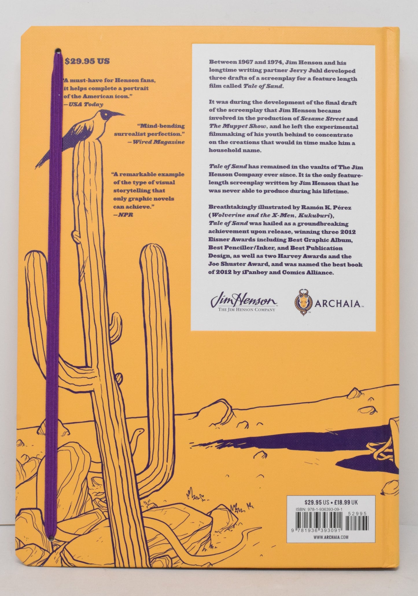 Tale Of Sand Box Set Slipcase HC Archaia 2014 NM Jim Henson