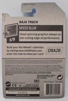 Hot Wheels Baja Truck Speed Blur 1/5 110 DieCast Car New