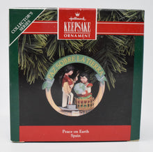 Hallmark Keepsake Peace on Earth Spain Christmas Ornament 1992 NIB