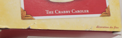 Hallmark Keepsake Ornament Crabby Caroler Christmas Tree 2005 NIB