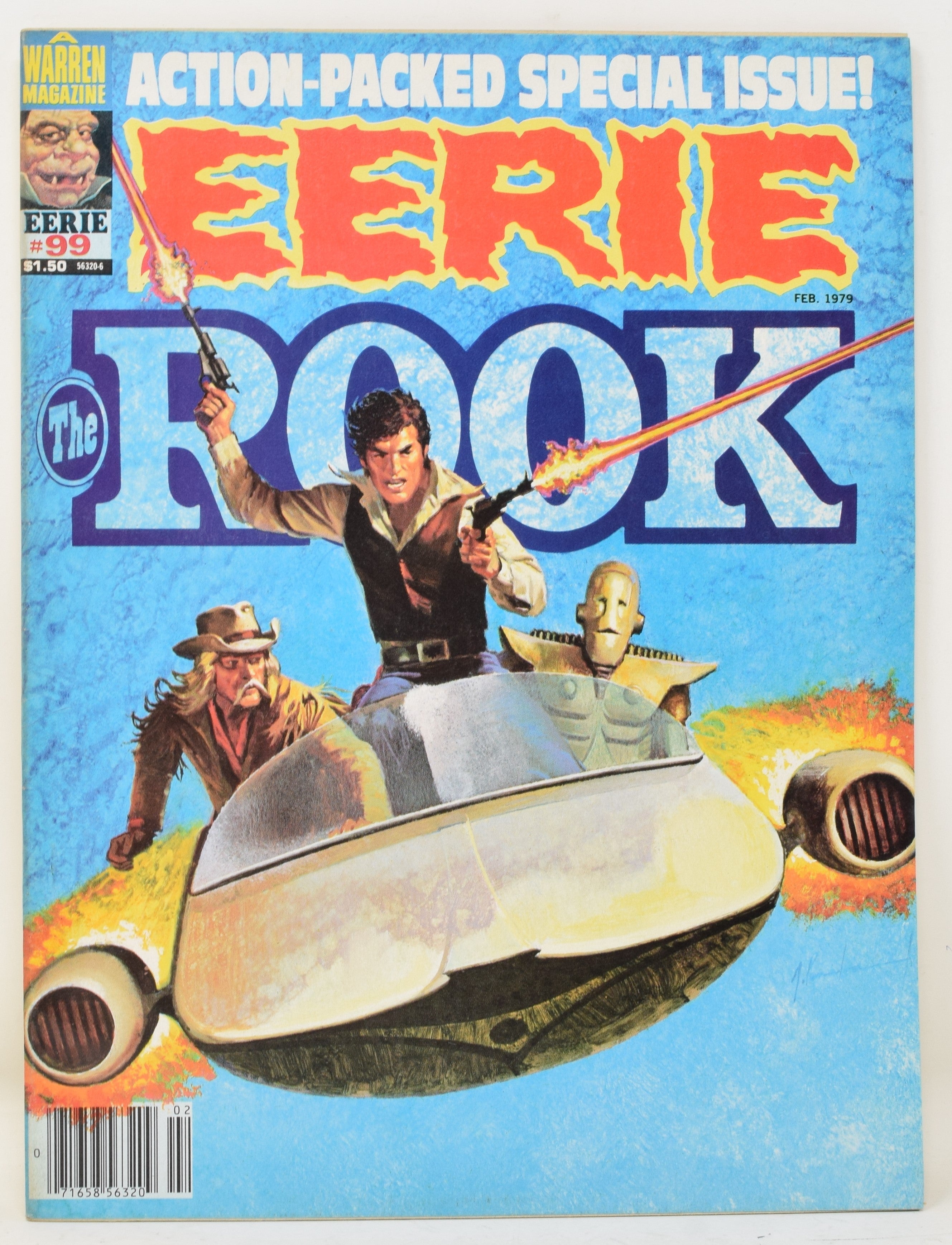 Warren Rooks Golden Apple Comics - Eerie Magazine 99 Warren 1979 FN VF Rook Robot ...