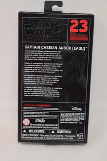 Star Wars Black Series 23 Captain Cassian Andor Eadu 6" Action Figure Hasbro NIB