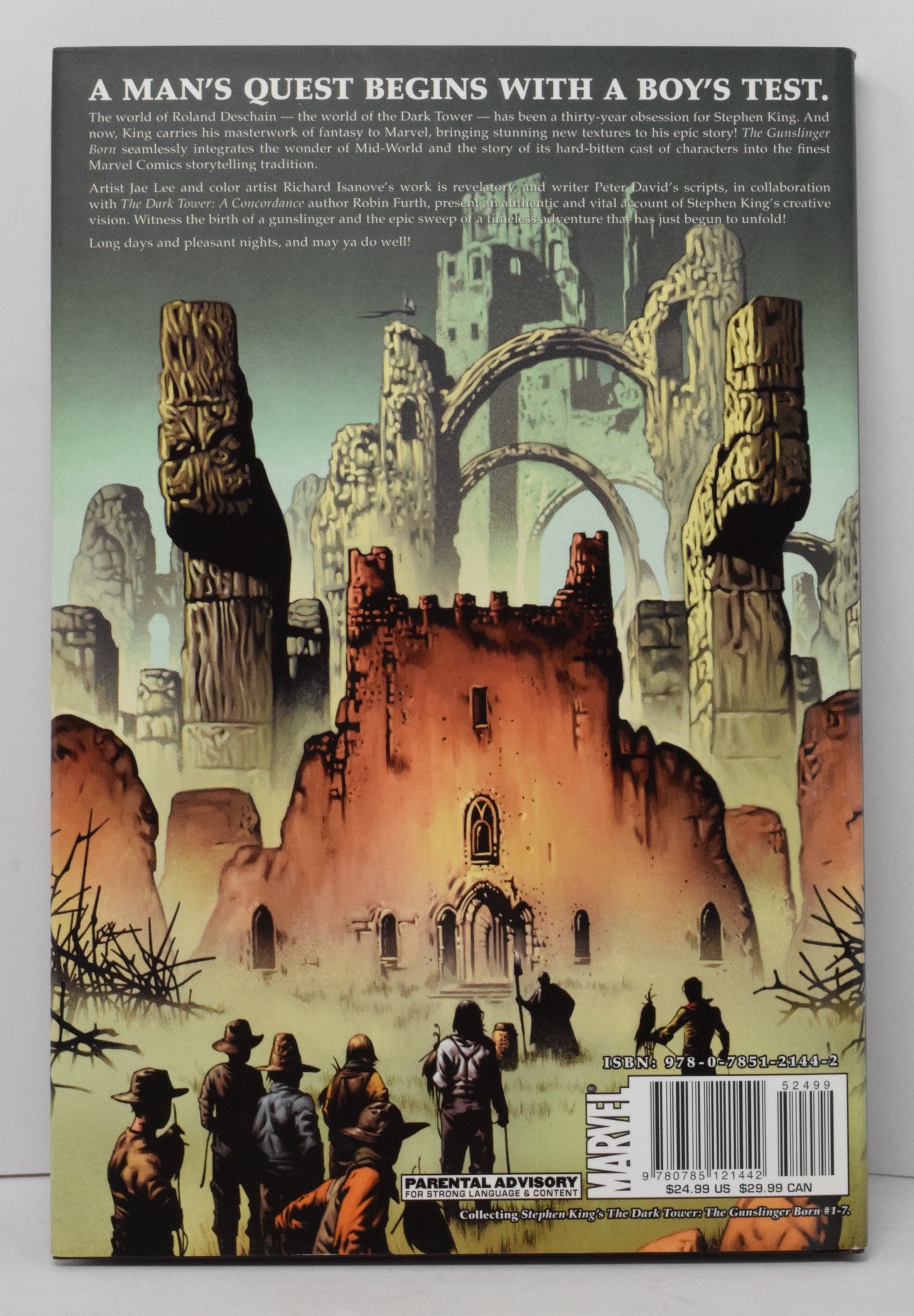Dark Tower Gunslinger Born HC Marvel 2007 NM Jae Lee Stephen King