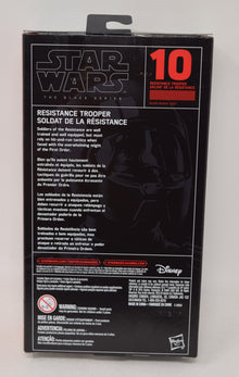 Star Wars Black Series 10 Resistance Trooper 6" Action Figure Hasbro NIB