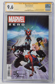 Marvel Zero [2024] #1 A Marvel 2024 Iban Coello CGC SS 9.6 SIGNED Jed MacKay