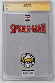 Spider-Man #7 Marvel 2023 Romy Jones Virgin Spider-Boy CGC SS 9.8 SIGNED Dan Slott