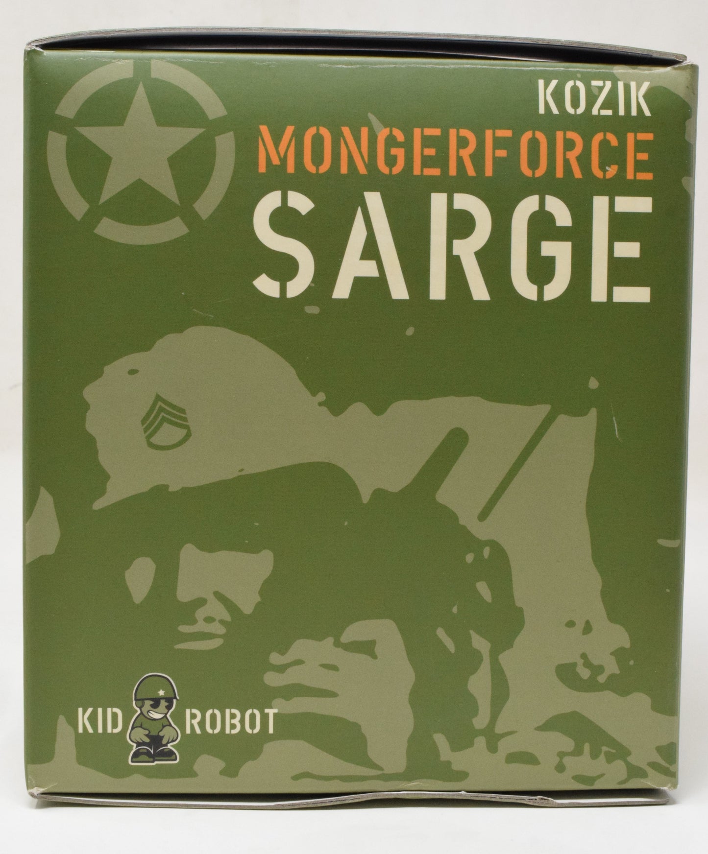 Frank Kozik Kidrobot Sarge Camo Desert Storm Mongerforce Mongers Signed