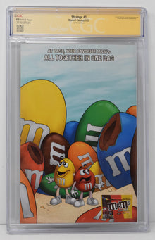 Strange #1 Marvel 2022 Stanley Artgerm Lau CGC SS 9.0 SIGNED Jed MacKay Variant