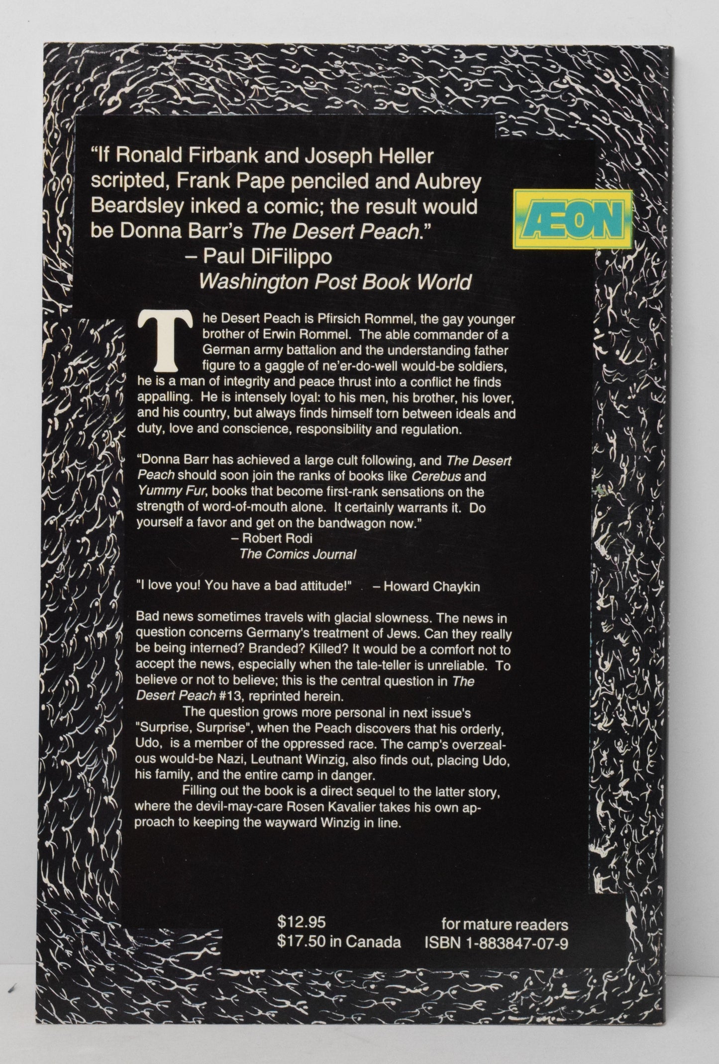Desert Peach Belief Systems TPB Aeon 1994 NM- 9.2 Donna Barr 13 - 15